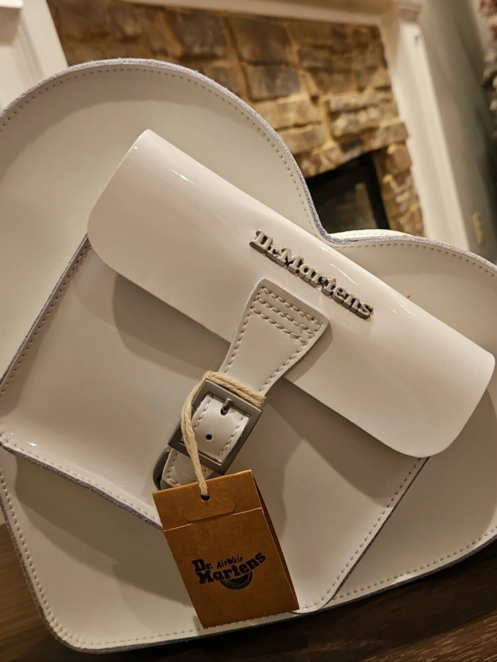 Dr. Martens Kiev Leather Hardware Heart Shaped Bag - Picture 2 of 4
